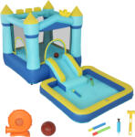 AIYAPLAY interior sare săritor | Aosom Romania (346-019V90BU) Castel gonflabil