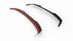 Maxton Design Skoda Fabia Mk4 spoiler hosszabbító, fekete, fényes, ABS műanyag (SK-FA-4-CAP1G)
