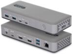 StarTech Docking Station StarTech QUAD-USB-DP-ADAPT, Space Gray (196UE-USBC-DOCK) - flax