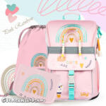 Baagl ergonomikus iskolatáska SZETT - Zippy Pink Rainbow (8595689334604SZ)