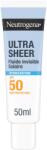 Neutrogena Ultra Sheer láthatatlan hidratáló folyadék, SPF 50, 50 ml