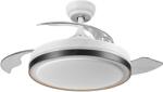 OSRAM - LED таванен вентилатор с осветление CEILING FAN LED/66W/230V бял + дистанционно управление (P227845)