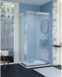 WASSERBURG WB14 szögletes zuhanykabin 6 mm 80 cm x 100 cm x 190 cm