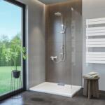 WASSERBURG Dualdoor zuhanyfal 8 mm 90 cm x 200 cm CR