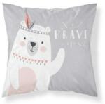 Detexpol mackó párnahuzat, 40x40 cm, pamut, szürke (2338388)