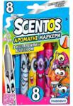 Scentos illatos metálfényű 8db-os filctoll szett (40695K)