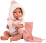 Llorens Llorens: Olivia 38cm-es síró baba takaróval (63802)