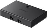 UGREEN 30345 USB 2.0 2x1 USB KVM kapcsoló (fekete) (30345)