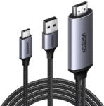UGREEN CM773 HDMI-USB-C adapter, 4k 60Hz, 5V, 1A (35984A) - boxon