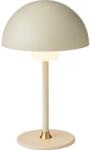 halo design 747597 - LED fényerőszabályozható újratölthető lámpa MOON LIGHT LED/2, 7W/2600 mAh krémszínű 747597 (HO0009)