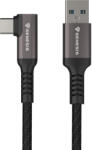 NATEC NVC-2221 USB kábel USB 3.2 Gen 1 (3.1 Gen 1) 5 M USB A USB C 5 Gbit/s Fekete, Szürke (NVC-2221)