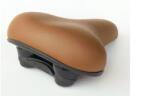 DDK 2338 unisex komfort nyereg, elasztomeres, 240 x 210 mm, 564 g, barna