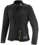IXON Geacă motociclistă pentru femei IXON Tyr negru-galben fluo (IXO105102057-1072)