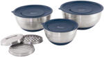Outwell Chef Bowl Set Lids & Graters Culoare: argintiu (651173) Castron