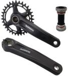 Shimano Braț pedalier Shimano FC-MT510 HTII, 170 mm, 1x12, 32T, cu set rulmenți, OEM