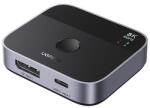 UGREEN AW701 2 az 1-ben DisplayPort-USB-C adapter (65878) - dellaprint