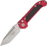 Microtech Knives L. U. D. T. ® T/E Gen III Red Stonewash Standard 1136-10RD