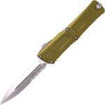 Microtech Knives Combat Troodon® D/E Gen III OD Green Stonewash Partial Serrated 1142-11OD
