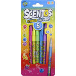 Scentos Illatos zseléstoll, 5 db-os - neon színek (60916)