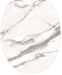 Panitalia WC ülőke MÁRVÁNY mintás szürke, duroplast, Soft Close, Easy-Quick (P-T) (P-T)