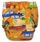 Pupus Újszülött zsebes pelenka 3-7kg Autók (5900949542461)