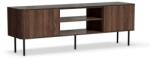 Halmar Linos I TV állvány, warmia dió / fekete