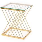 Halmar Nancy dohányzóasztal, arany