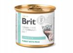 Brit Grain Free Veterinary Diet Cat Struvite Pulykahús Borsóval 200g (8595602549863)