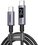 UGREEN 65866 USB kábel, USB-C - USB-C, (1méter 240W), szürke (Gyorstöltő)