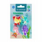 Starpak Festő radír 4 db-os bliszter hal Starpak (538816)