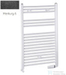 Radeco DORA AD6-400/P 1440x450 törölközőszárítós radiátor, MERKURY 6 (metál fekete) színben (Radeco_DORA_AD6_400_P_MERKURY6)