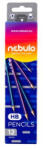 Nebulo Grafitceruza, HB, háromszögletű, NEBULO, 12db/doboz (GC-1-HB-TR) - mystock