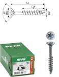 Spax Univerzális csavar fához spax 3 x 30 Wirox Txtg 1000 db (0191010300305)