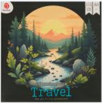 DecoTime Anti-stressz Exkluzív Kifestőkönyv Travel 140GSM 128 Oldal Felső (3207650)