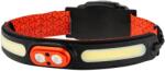 NEBO NEB-HLP-0021-G CURVBEAM 600 FLEX fejlámpa, 600 lumen, 1100mAh, COB LED, IPX4, 180°-os világítás (NEB-HLP-0021-G (H)) - hyperoutlet