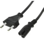 xBase 230V AC tápkábel 1.5 m (magnó, piskóta kábel) (188)