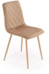 Halmar Scaun de bucătărie Sadie Velvet, bej (V-CH-K/525_WD-KR-BEŻOWY)
