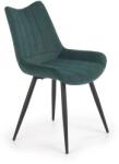 Halmar Scaun de bucătărie Audry, verde închis (V-CH-K/388-KR-C.ZIELONY)