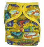 Pupus Lengyel Kötős pelenka szegéllyel Mini One Size 6-12kg