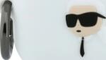 Karl Lagerfeld Husă din silicon Karl Lagerfeld Karl Head 3D pentru AirPods Pro 3 alb