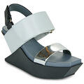 United nude Magas sarkú szandálok DELTA WEDGE SANDAL Kék 40