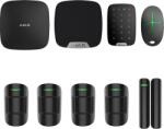 Ajax Systems Kit AJAX Negru - 5 zone + sirenă interior și tastatură (KitAJAX22)