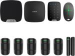 Ajax Systems Kit AJAX - 6 zone + sirena interior si tastatura Negru (KitAJAX25)