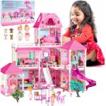 MalPlay Babaház Villa Összecsukható Rózsaszín Bútor Figurák Kutyusok (110819)