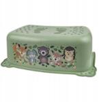 Maltex Baby Lábtartó Süni Erdei Csapat Zöld, Maltex (5903067007720)