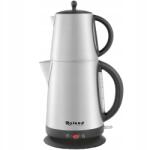 Roland Germany Elektromos Vízforraló Dupla Teafőző 1, 7L 1L Teljesítmény 2200W Acél (35195)