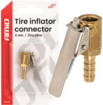 AMiO Levegőtömlő Csatos Pumpavég Fém 6 MM (0504493)