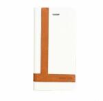 Astrum Astrum MC810 TEE PRO mágneszáras Samsung A310 Galaxy A3 2016 könyvtok fehér-barna