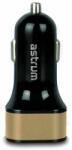 Astrum Astrum CC210 v2 arany autós töltő 2.4A 2USB, 2X Smart IC 12W