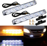 HD 6 LED-es nappali menetfény - 2DB - DRL-006 (006) - akcio-shop